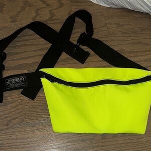 Neon Yellow Belt Bag